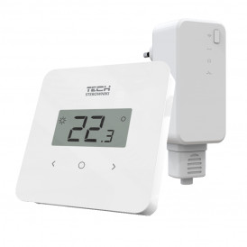 Belaidis kambario termostatas TECH CONTROLLERS EU-T-2.2